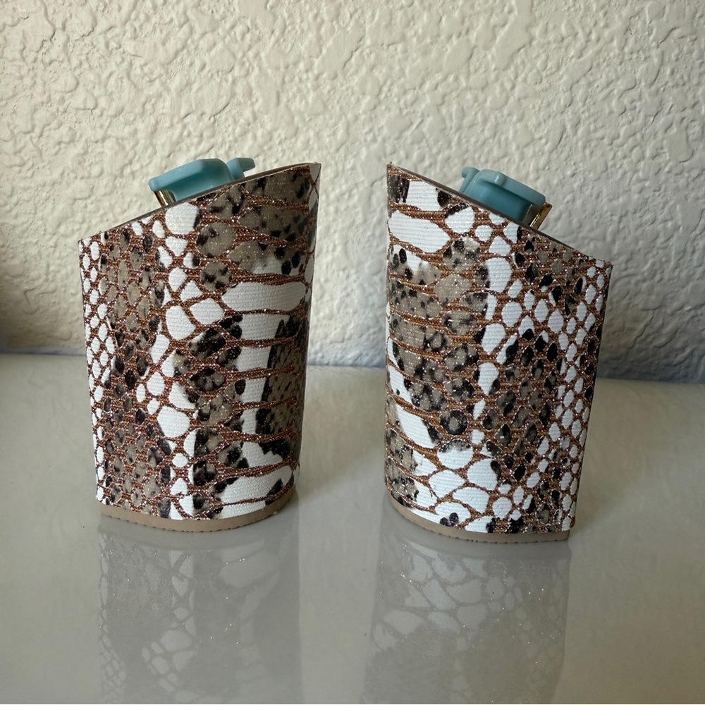 Pashion Footwear V2.0 Custom Glitter Python Snake… - image 4